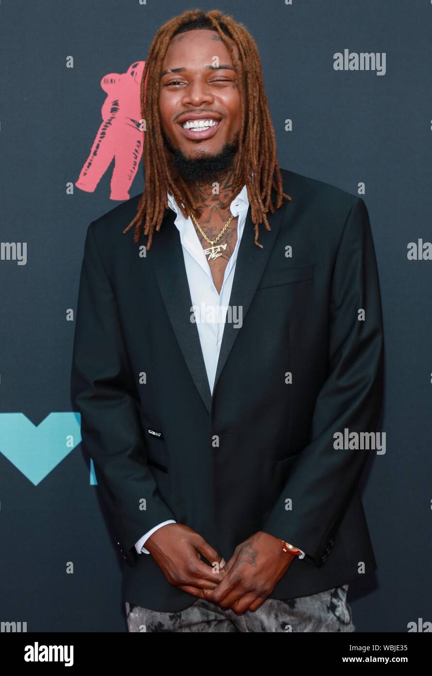 Newark, NJ, Stati Uniti d'America. 26 Ago, 2019. All'arrivo per 2019 MTV Video Music Awards - Arrivi, Prudential Center, Newark, NJ Agosto 26, 2019. Credito: Jason Mendez/Everett raccolta/Alamy Live News Foto Stock