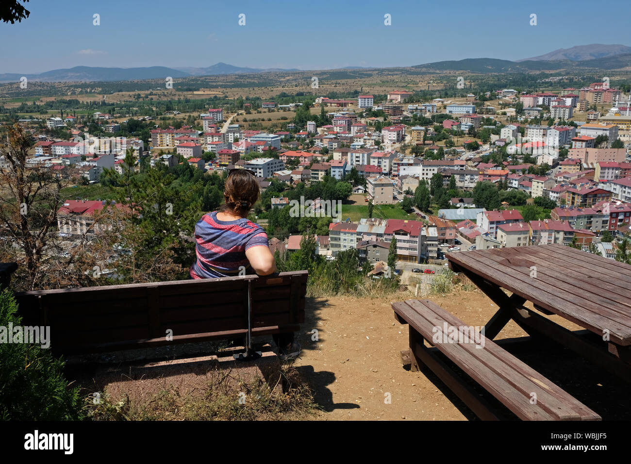 Le immagini della città affascinante di gumushane da siran Foto Stock