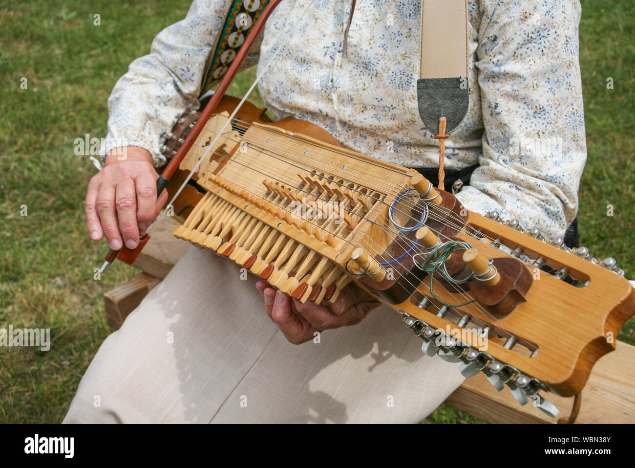Calettata FIDDLE Foto Stock