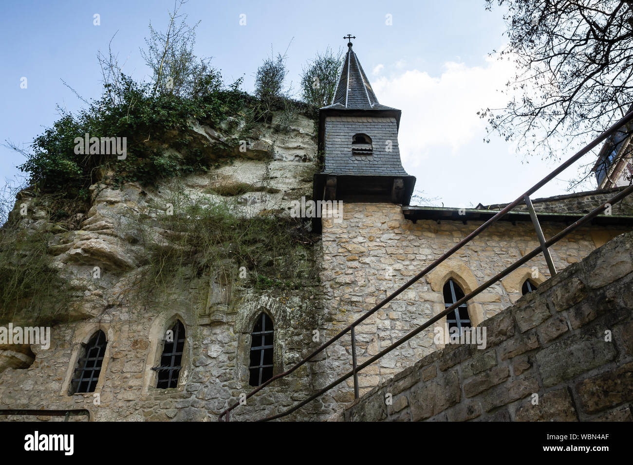 Quirino Cappella - Cappella grotta nella città di Lussemburgo, Lussemburgo Foto Stock