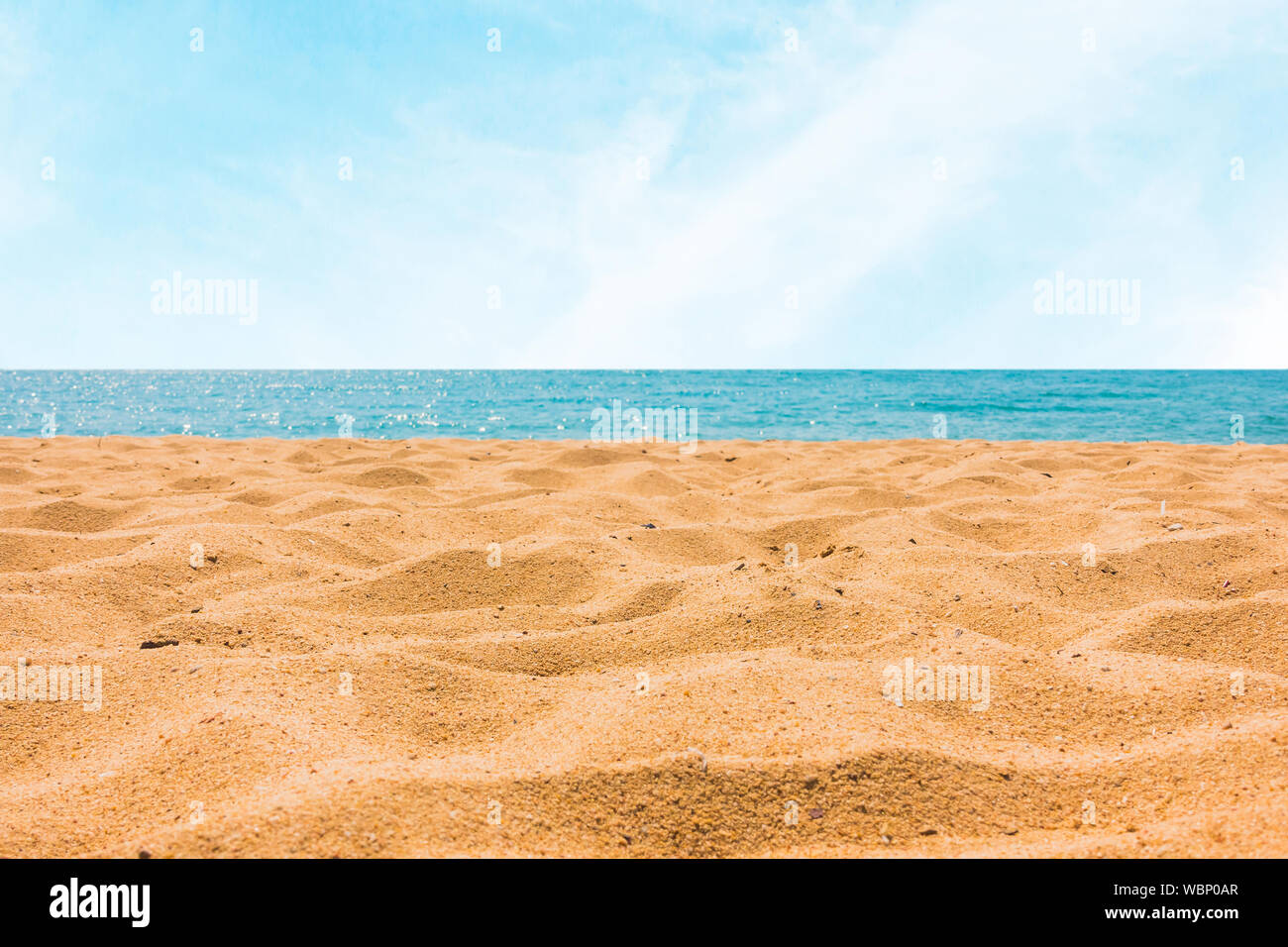 Estate spiaggia sfondo Foto Stock