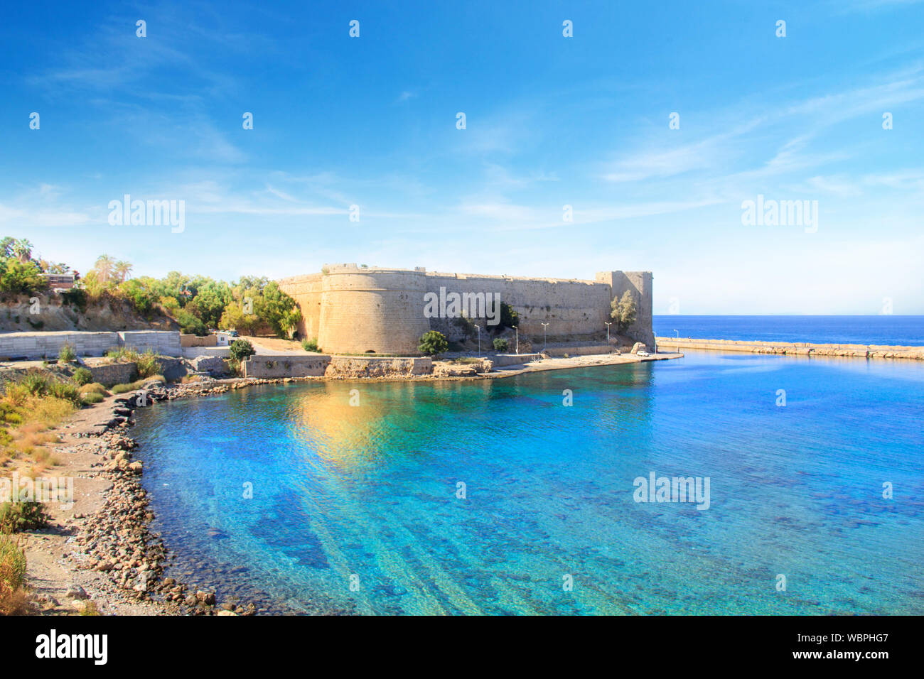 I punti di riferimento del nord di Cipro Foto Stock