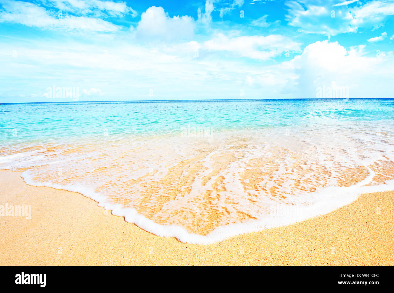 Summer Beach Okinawa, in Giappone, isola Foto Stock