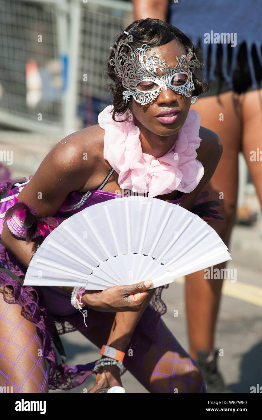 Il carnevale di Notting Hill Foto Stock