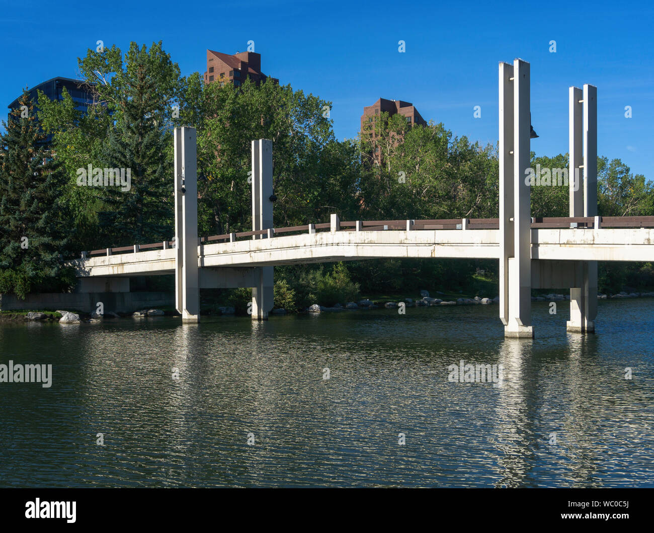 Il principe Island Park Calgary Albera Foto Stock