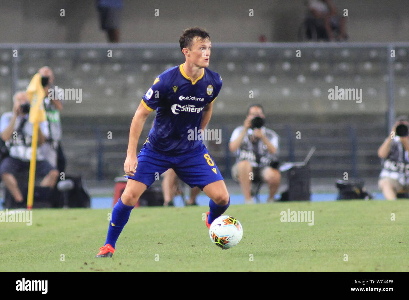 HENDERSON durante Hellas Verona Vs Bologna, Verona, Italia, 25 Ago 2019, calcio del campionato italiano di calcio di Serie A del campionato Gli uomini Foto Stock