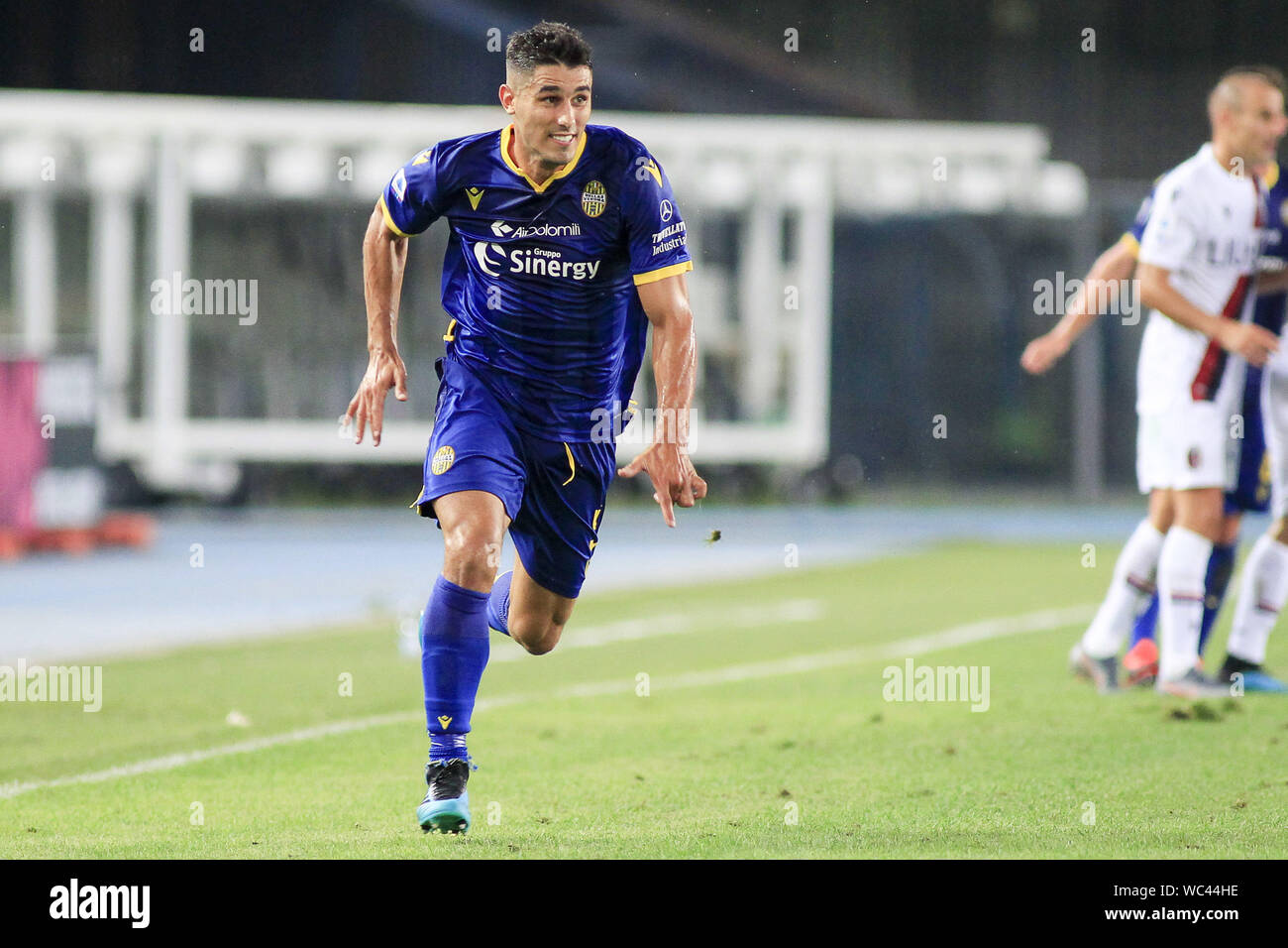 FARAONI durante Hellas Verona Vs Bologna, Verona, Italia, 25 Ago 2019, calcio del campionato italiano di calcio di Serie A del campionato Gli uomini Foto Stock