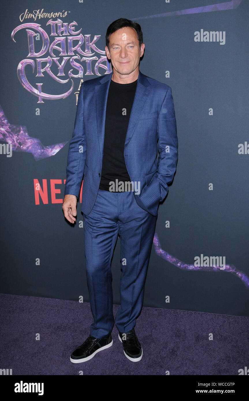 New York, Stati Uniti. Il 27 agosto, 2019. Jason Isaacs assiste il cristallo scuro: Età di resistenza Premiere detenute presso il Museo dell'immagine in movimento nella città di New York. Credito: SOPA Immagini limitata/Alamy Live News Foto Stock
