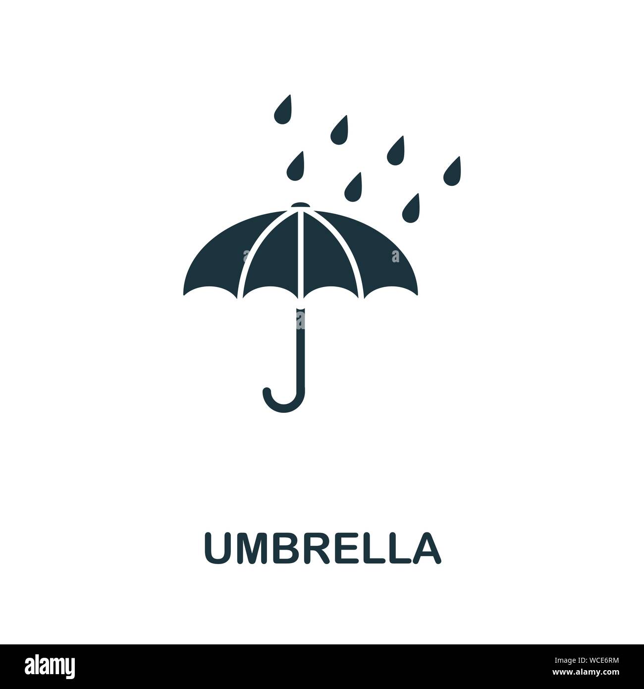 Ombrello icona vettore simbolo. Segno creativo da ombrello raccolta di  icone. Riempito ombrello piatto icona per computer e mobile Immagine e  Vettoriale - Alamy