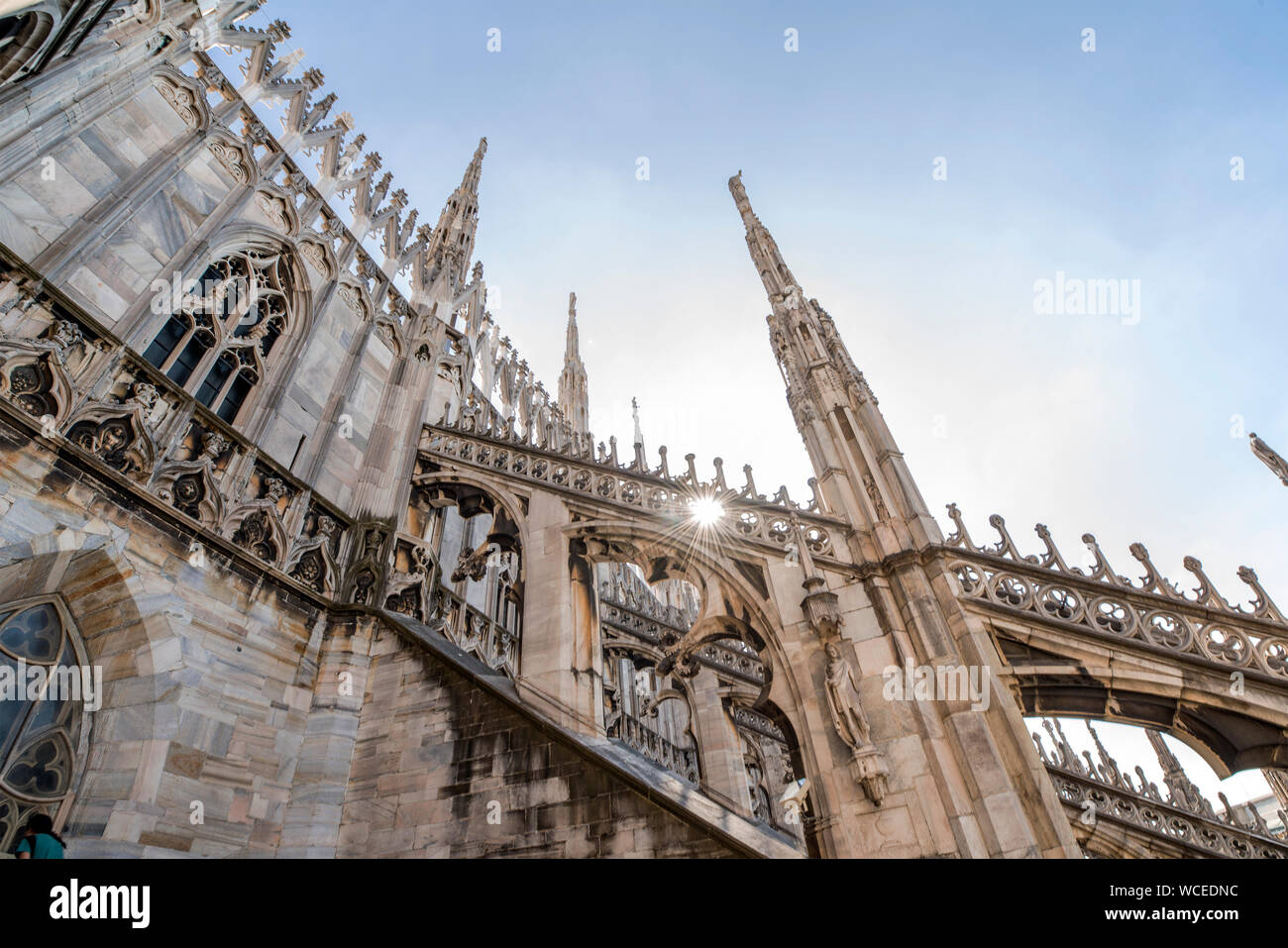 Duomo di Milano Foto Stock