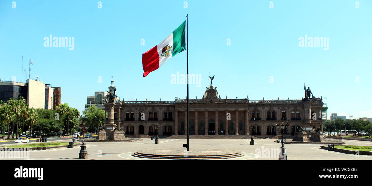 Gli uffici del governo dello Stato del Nuovo Leon Monterrey Foto Stock