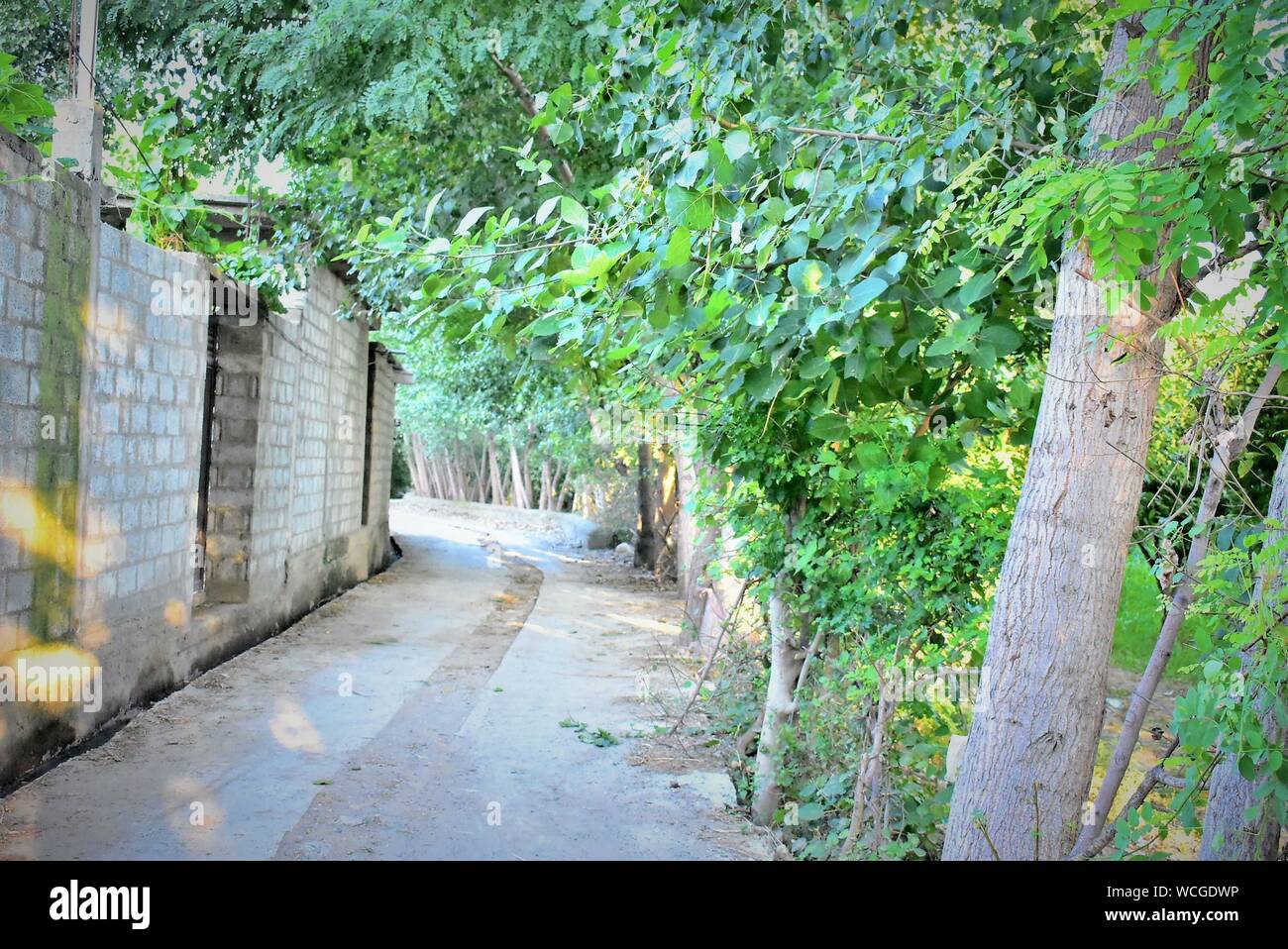 Vita del villaggio Foto Stock