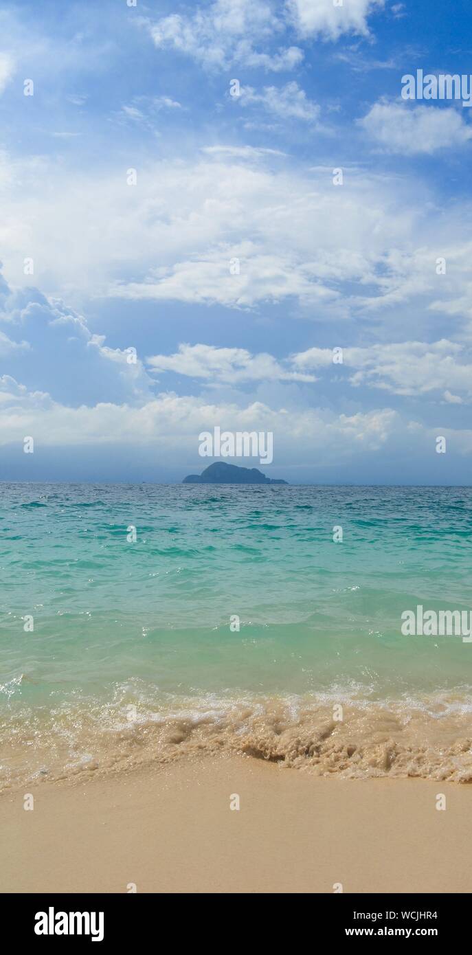 Maya Bay Island, Thailandia Foto Stock