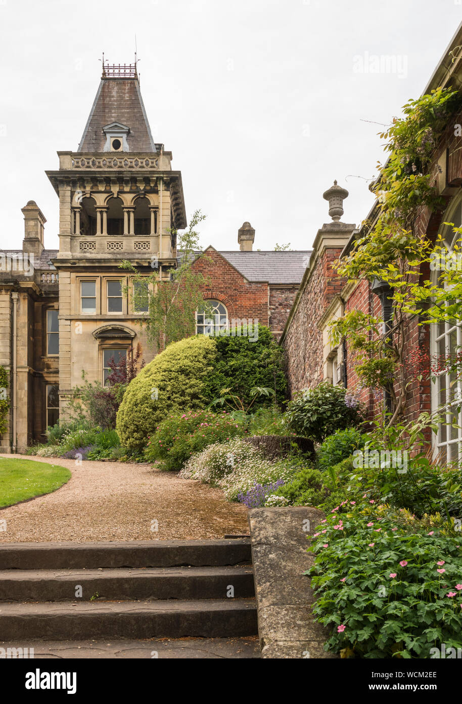 Goldney House e giardini, Clifton, Bristol, Regno Unito Foto Stock