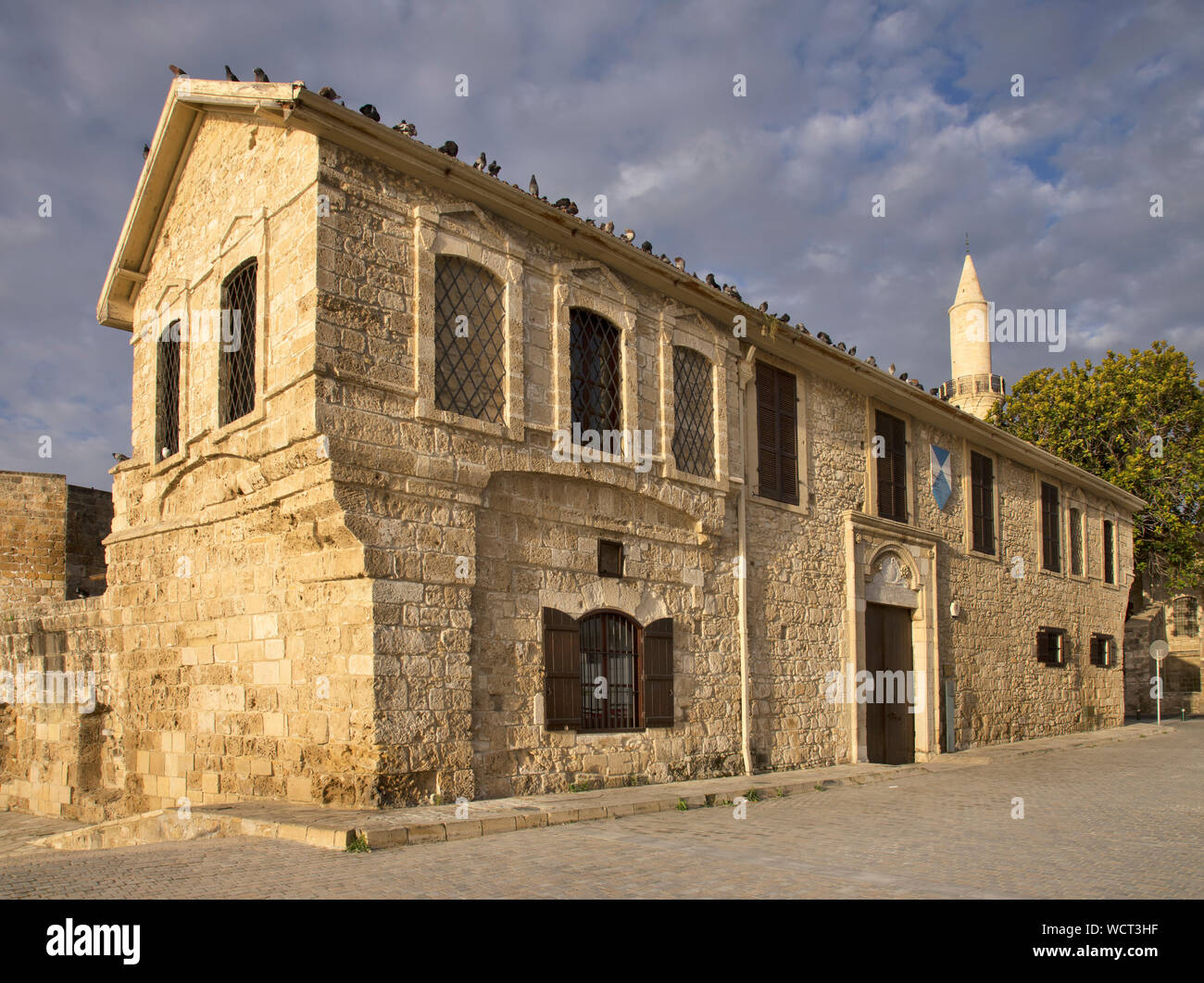 Castello di Larnaca. Cipro Foto Stock