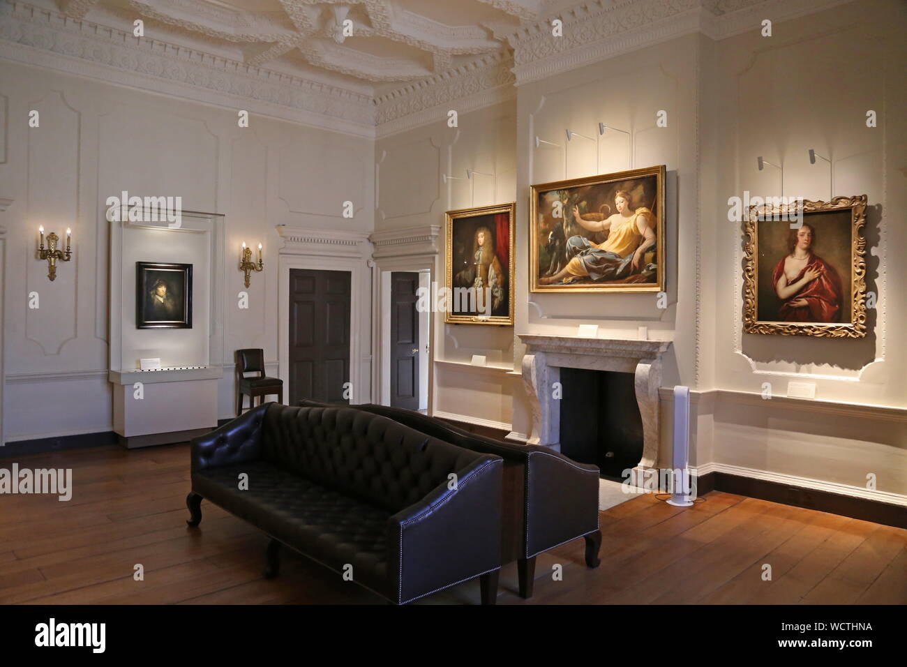 Camera di presenza, Cumberland Galleria d'arte, Hampton Court Palace, East Molesey Surrey, Inghilterra, Gran Bretagna, Regno Unito, Gran Bretagna, Europa Foto Stock