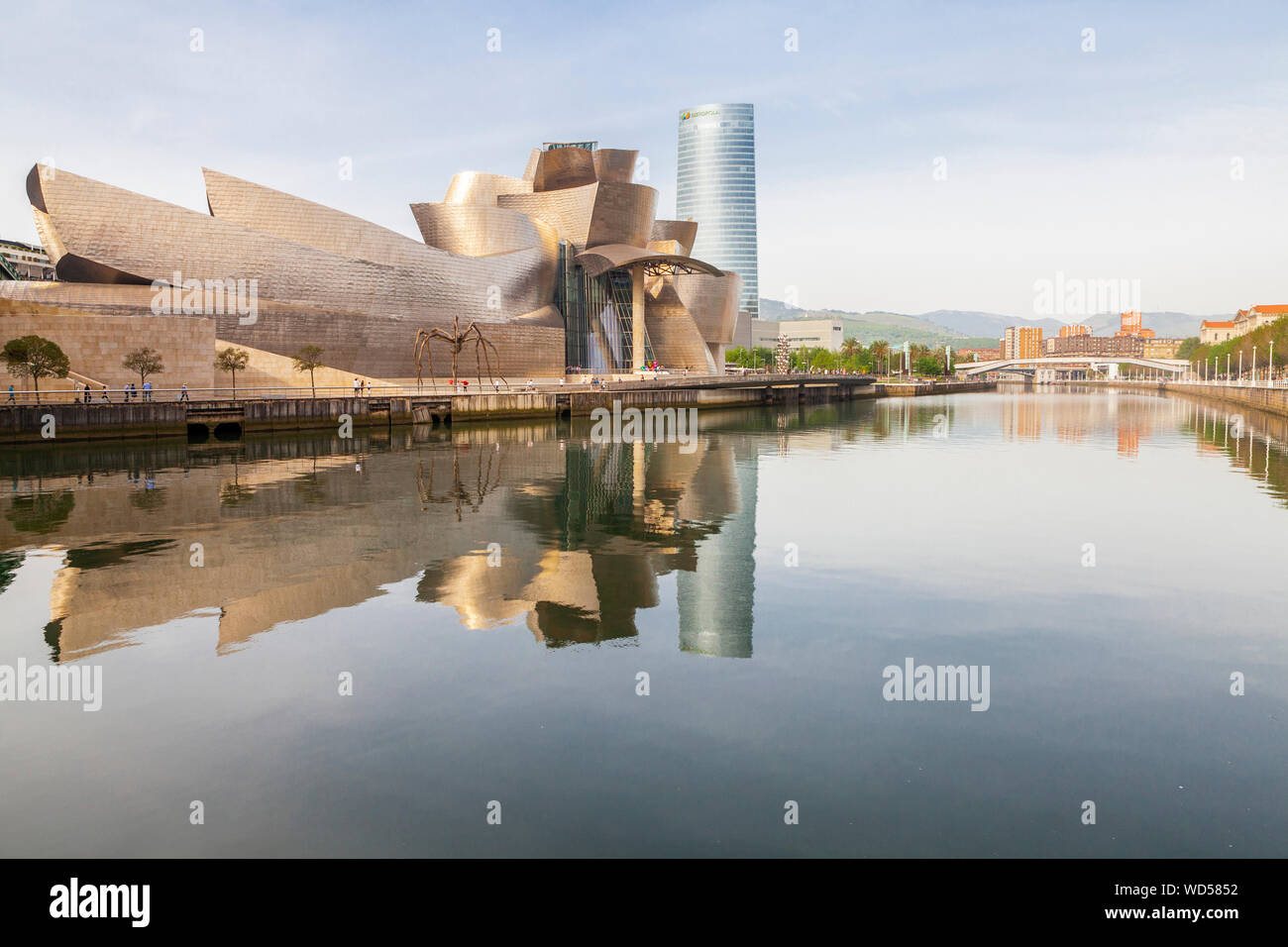 Museo Guggenheim, Bilbao, Spagna Foto Stock