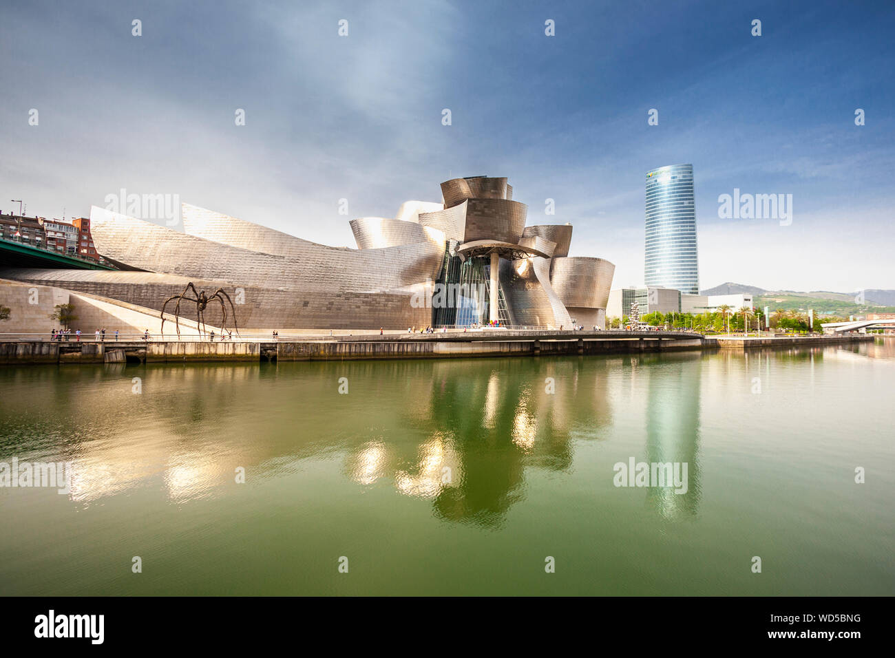Museo Guggenheim, Bilbao, Spagna Foto Stock