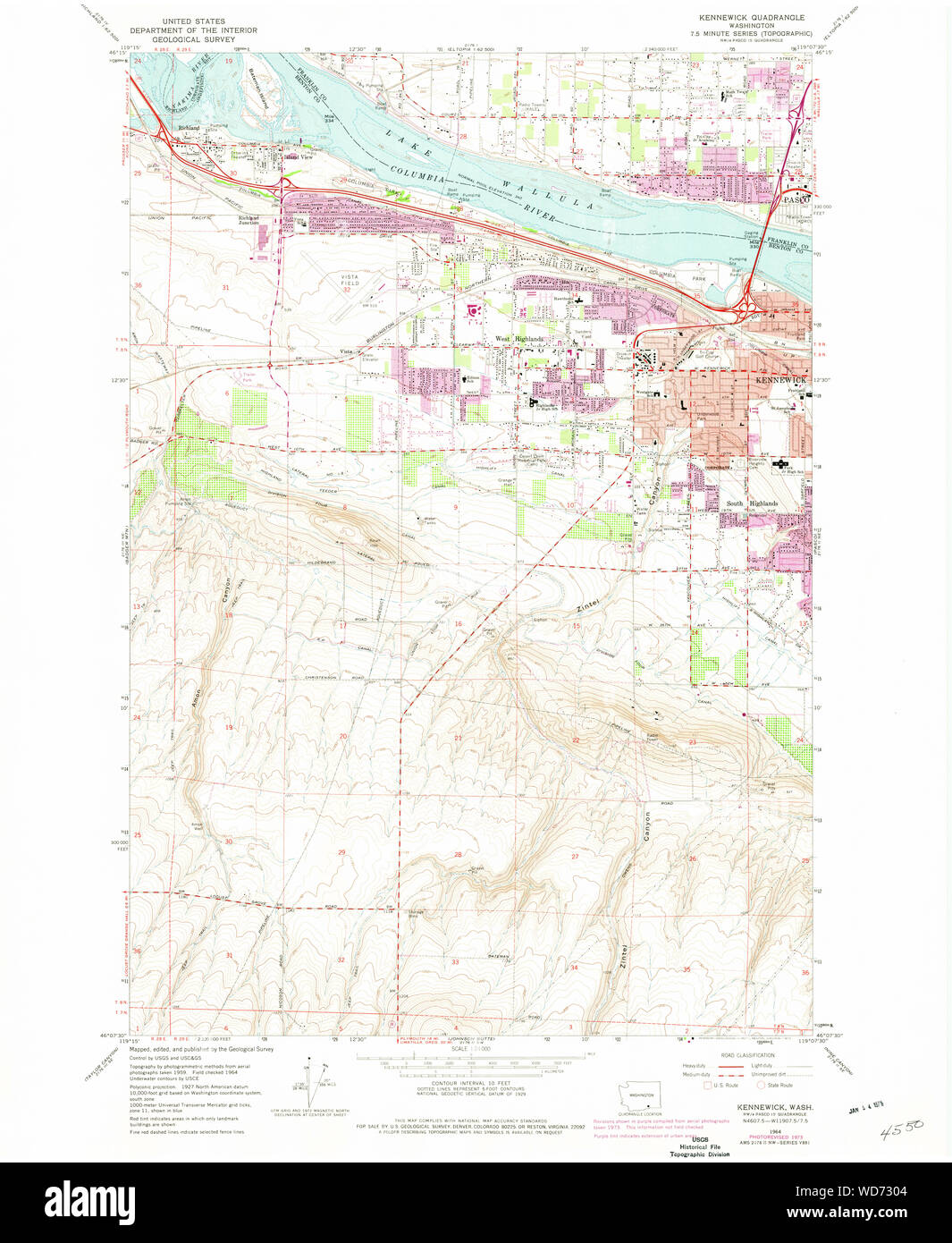 Mappa di kennewick immagini e fotografie stock ad alta risoluzione - Alamy
