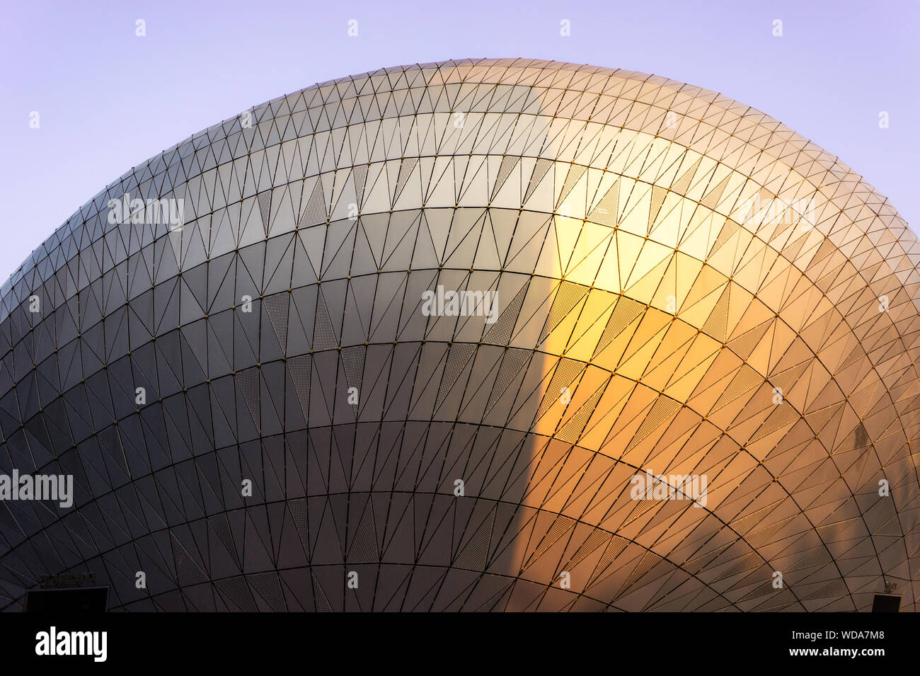 Forma Clam architettura futuristica Shenzhen, Cina Foto Stock