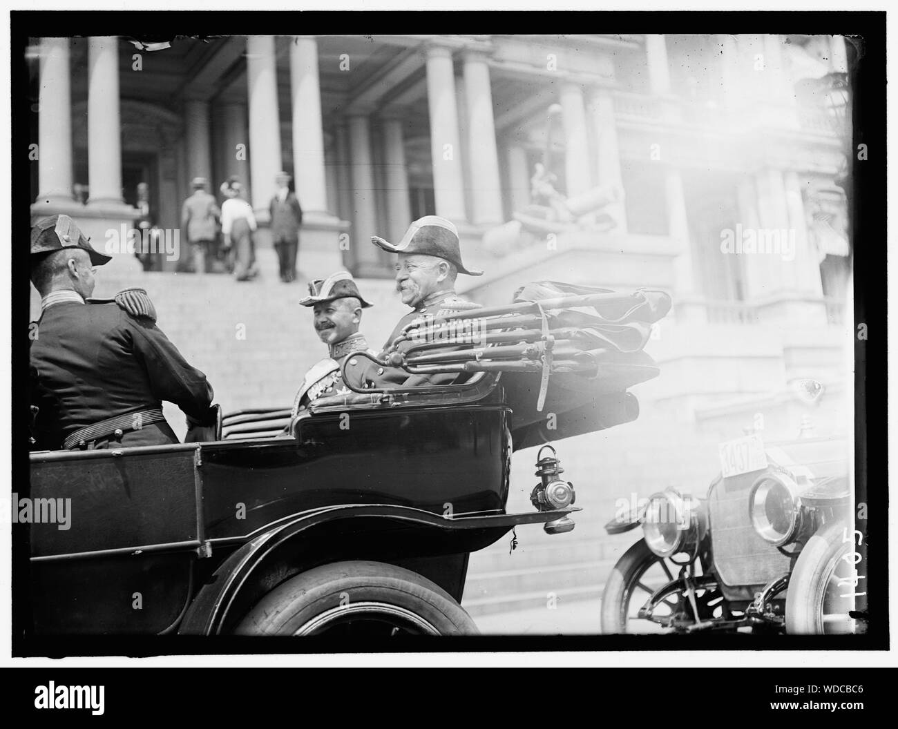 Lo squadrone tedesco. PESCHWITZ VON REBENER, Admiral, marina militare tedesca Abstract/medio: 1 negativi : vetro 5 x 7 in. o più piccolo Foto Stock