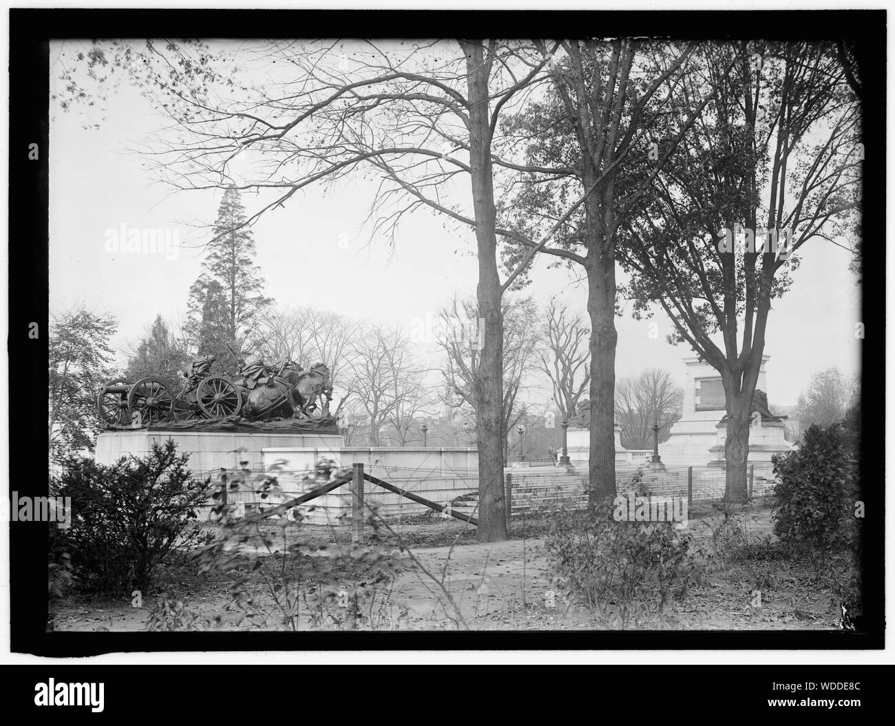 GRANT MEMORIAL presso Capitol. Cassettone gruppo di statue Abstract/medio: 1 negativi : vetro 5 x 7 in. o più piccolo Foto Stock