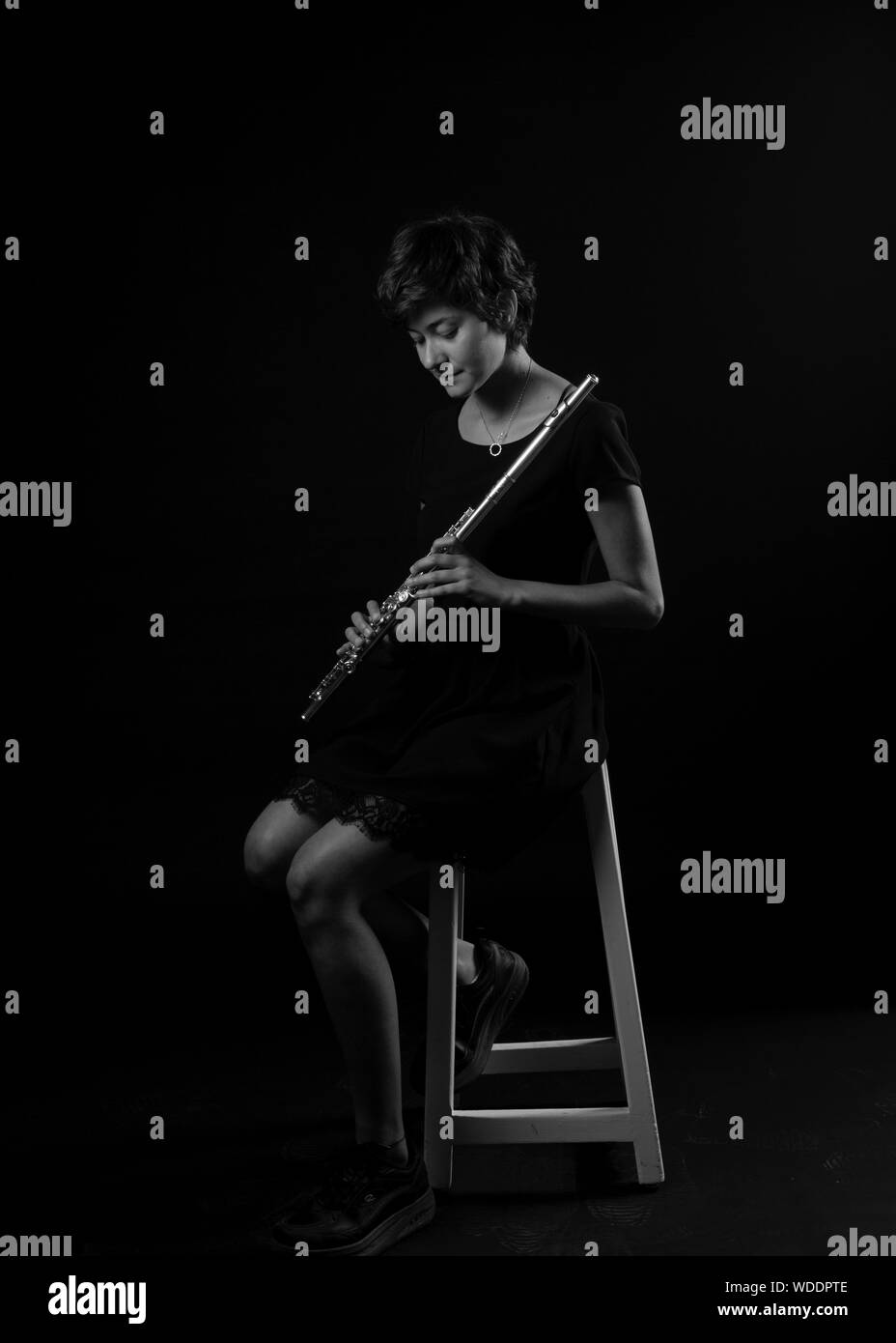 Marla il musicista Foto Stock