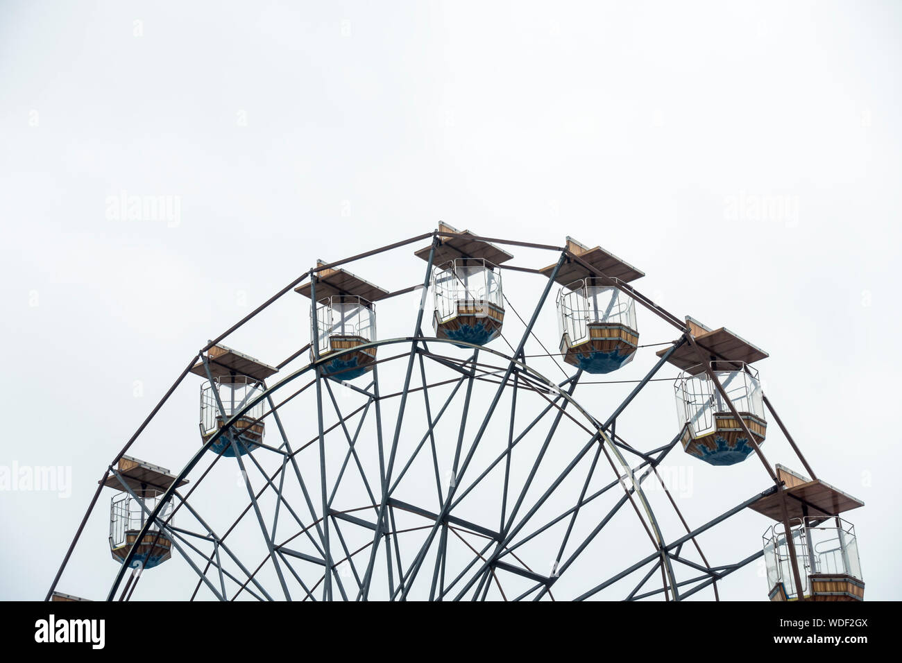Ruota panoramica Ferris arc Bridlington East Yorkshire 2019 Foto Stock