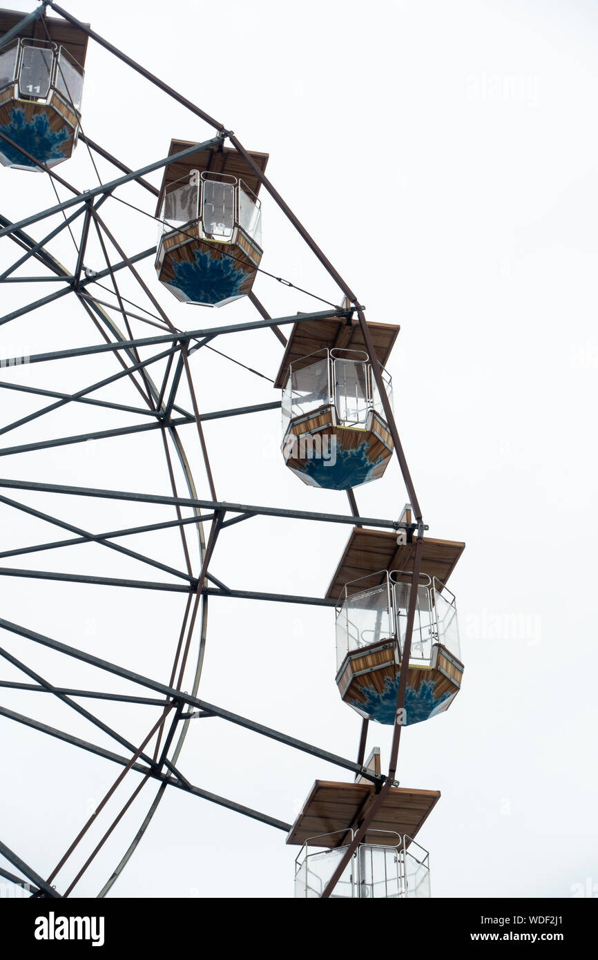 Ruota panoramica Ferris arc Bridlington East Yorkshire 2019 Foto Stock