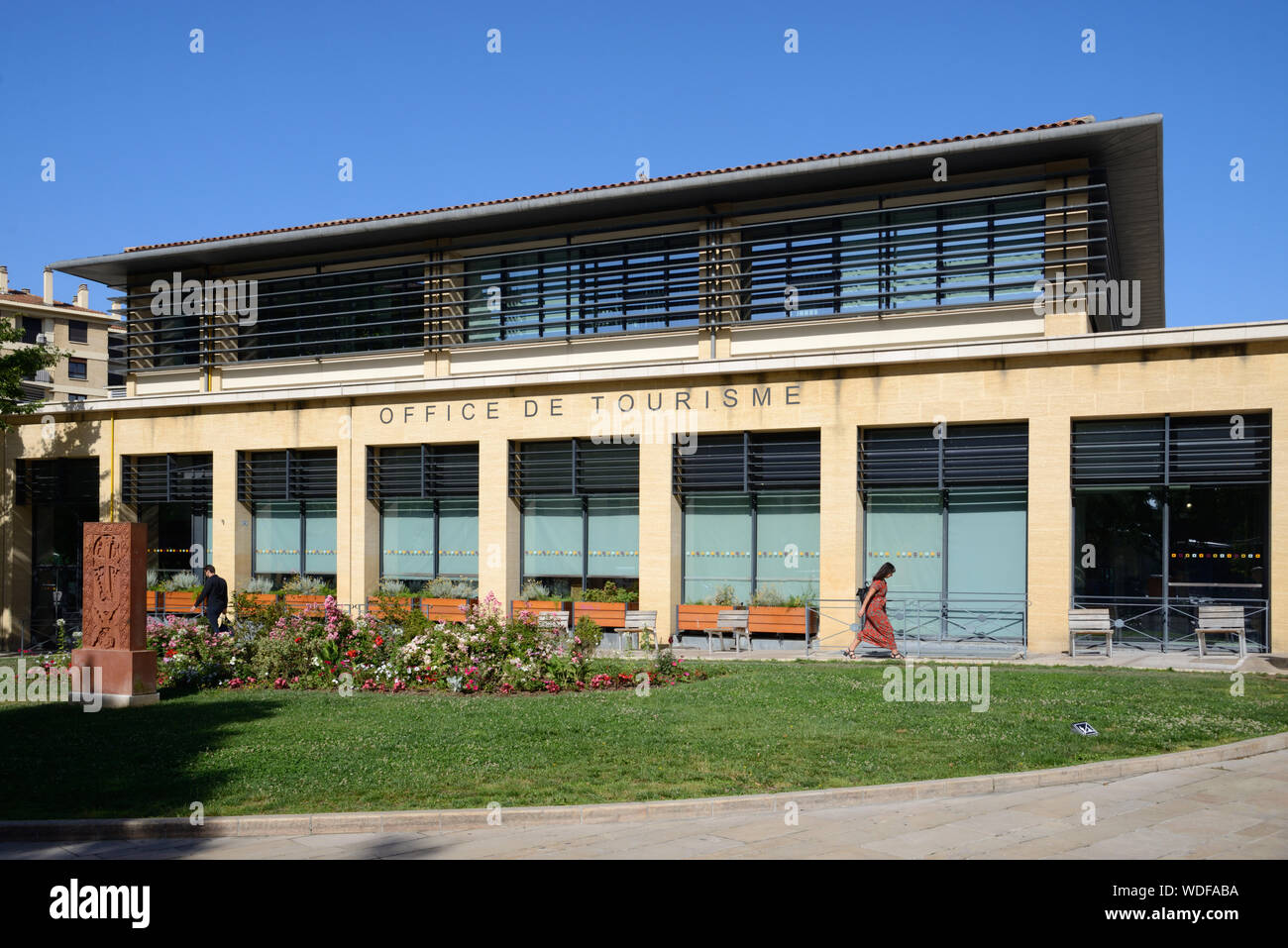 Ufficio informazioni turistiche Centro Informazioni Turistiche o Visitor Center Aix-en-Provence Provence Francia Foto Stock