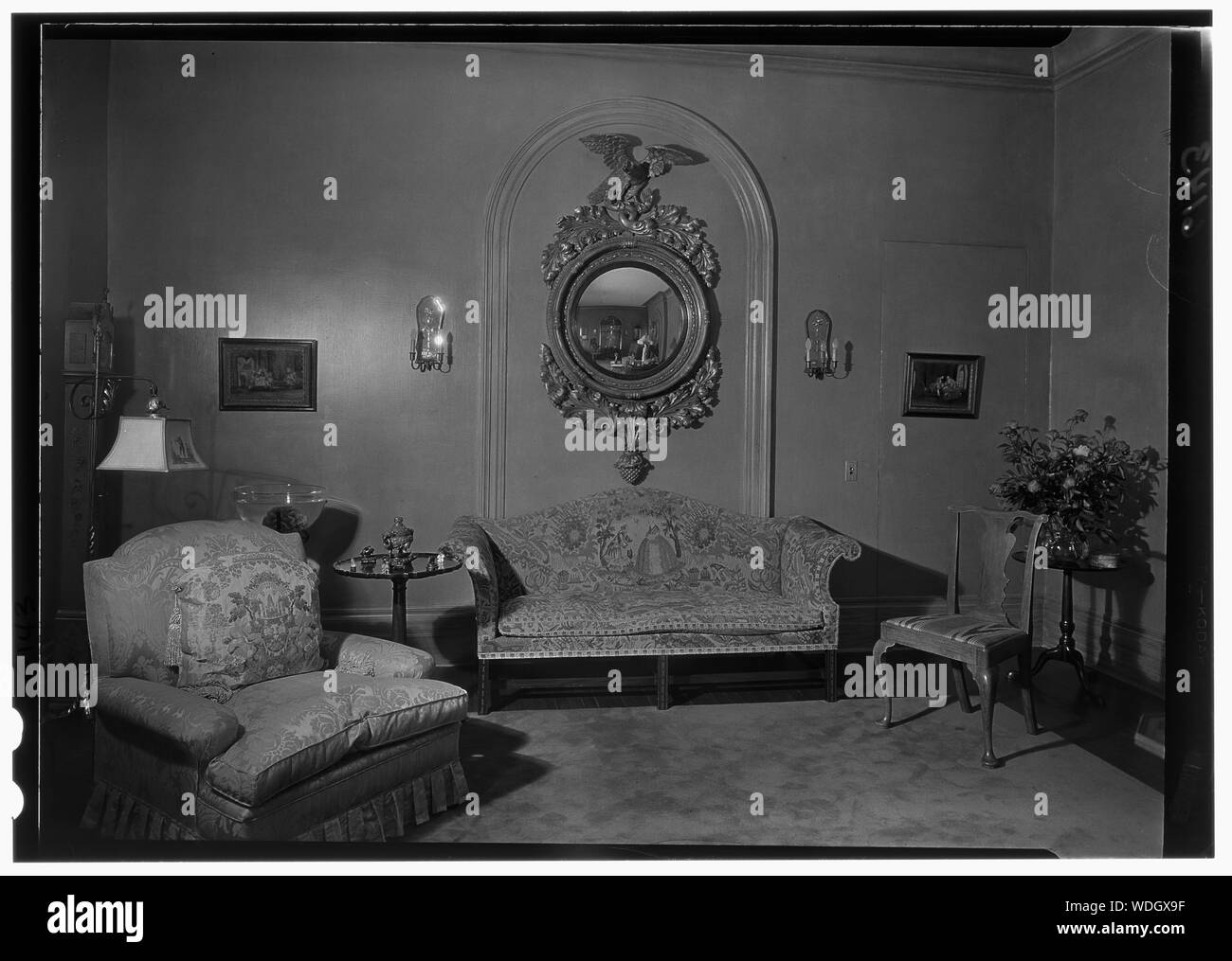 George St George, residence in smoking Park, New York. Abstract/medio: Collezione Gottscho-Schleisner Foto Stock