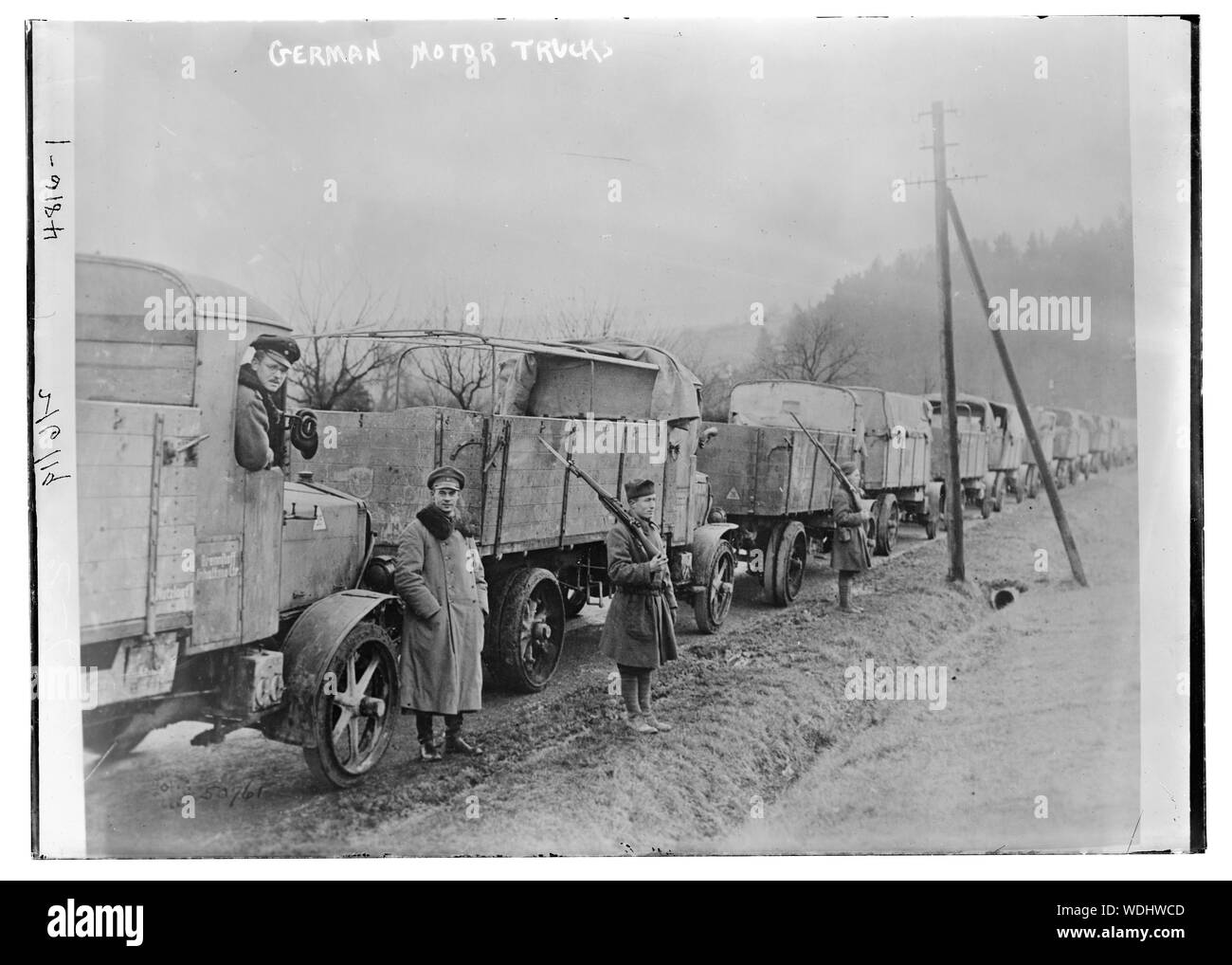 Motore tedesco camion Abstract/medio: 1 negativi : vetro 5 x 7 in. o inferiore. Foto Stock