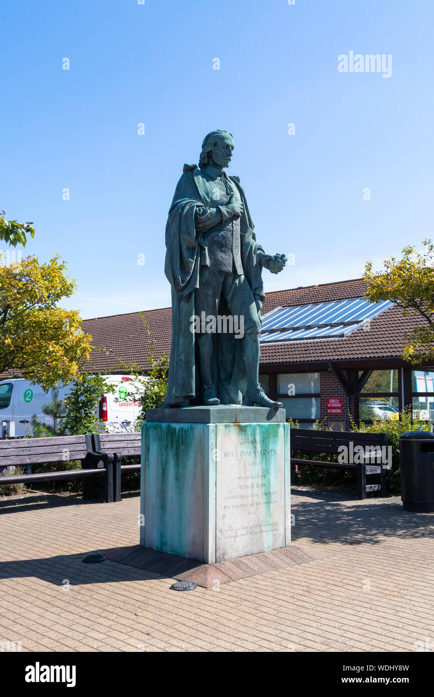 William Harvey, scoprire della circolazione del sangue, spesso descritto come "il padre della medicina moderna",ashford, kent, Regno Unito Foto Stock