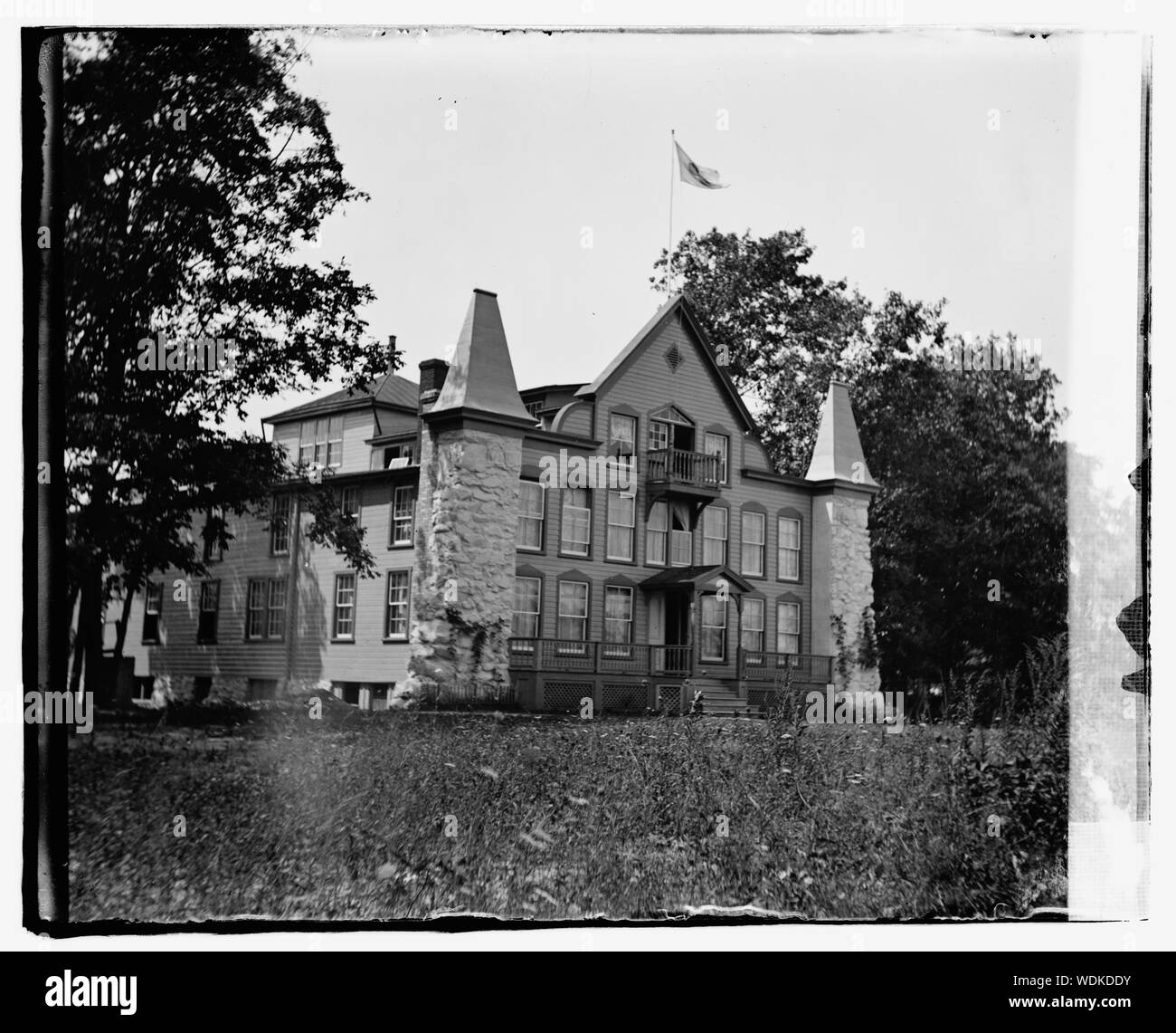 Glen Echo, Clara Barton Cappella, [Maryland] Abstract/medio: 1 negativi : vetro 4 x 5 in. o più piccolo Foto Stock