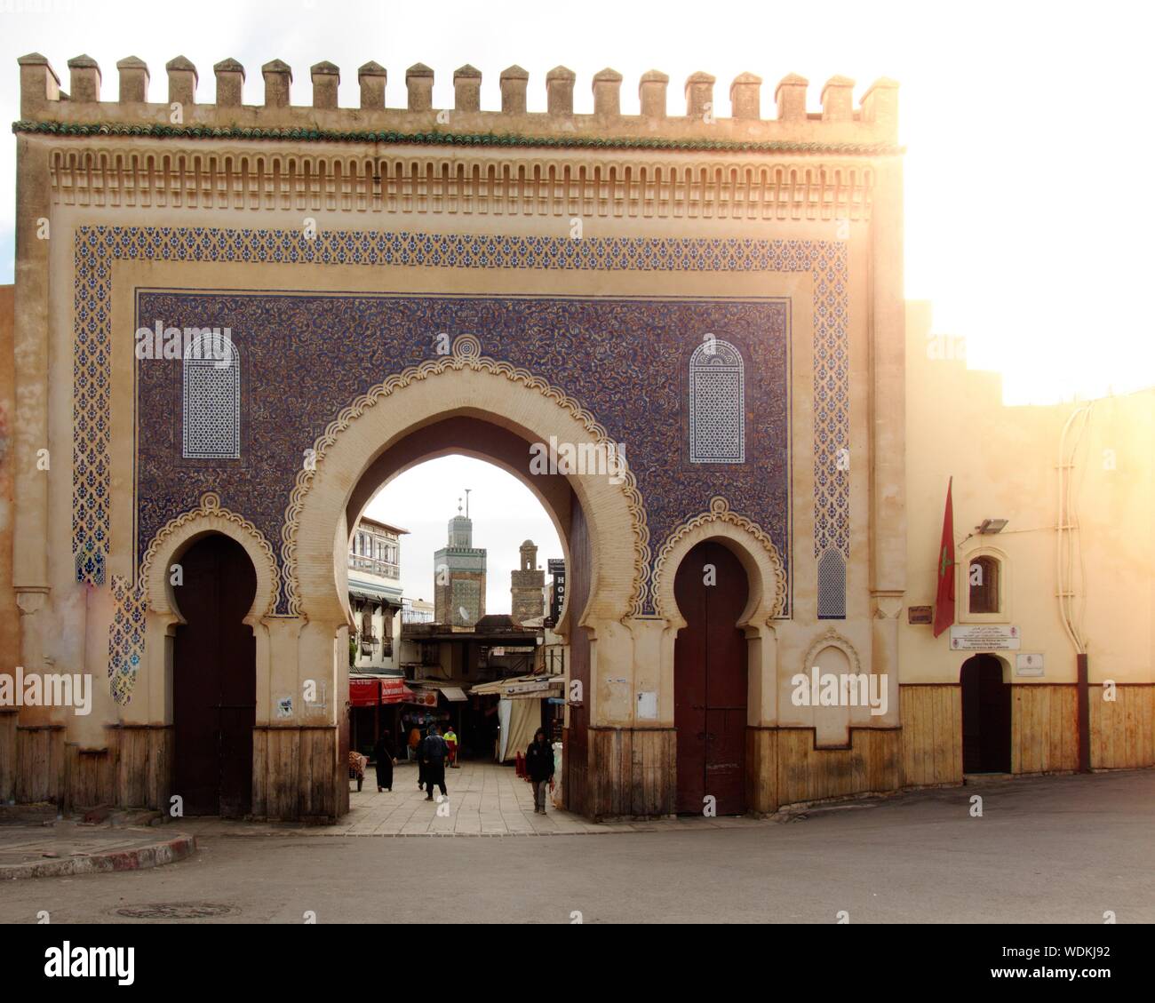 Fès ist uno dei re città in Marocco Foto Stock