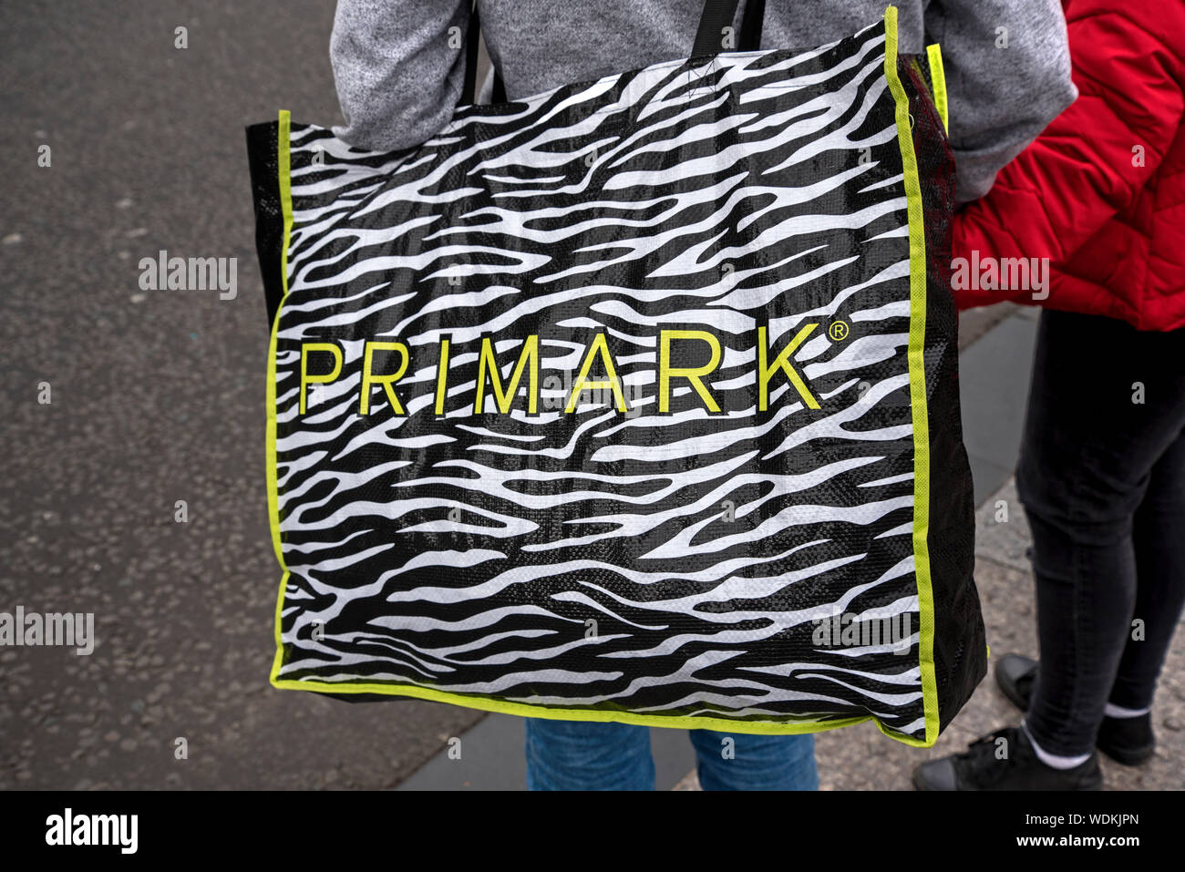 Un Primark shopping bag. Foto Stock
