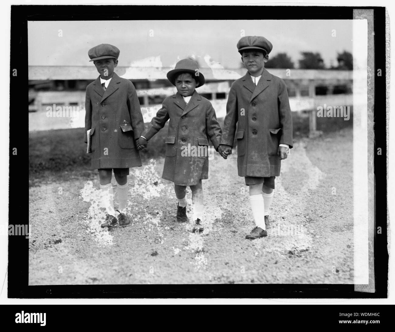 Gordon, William & Cary Grayson figli di Ammiraglio di Grayson, 5/17/26 Abstract/medio: 1 negativi : vetro 4 x 5 in. o più piccolo Foto Stock