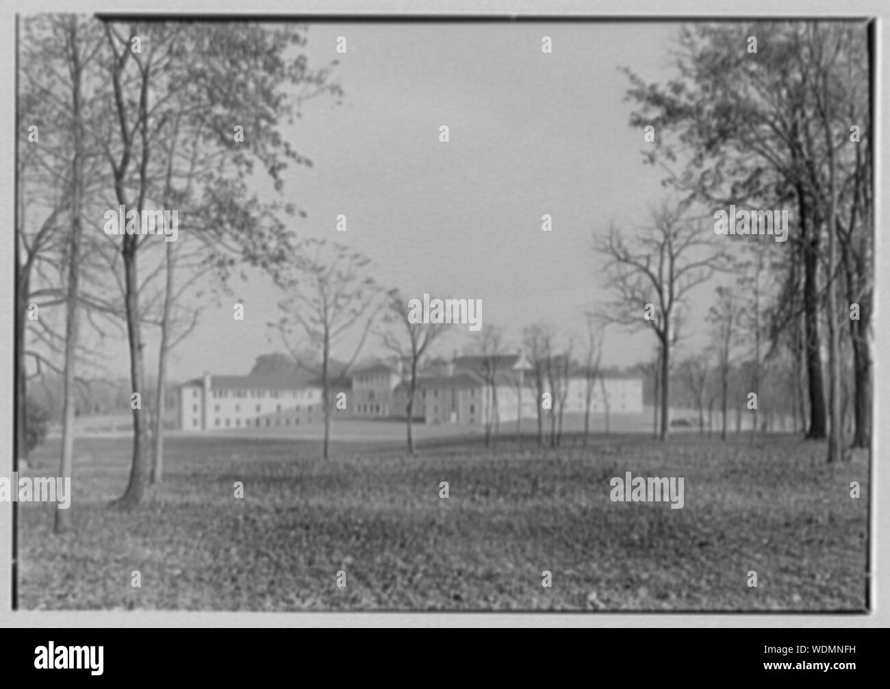 Goucher College, Maria Fisher Hall, Towson, Maryland. Abstract/medio: Collezione Gottscho-Schleisner Foto Stock