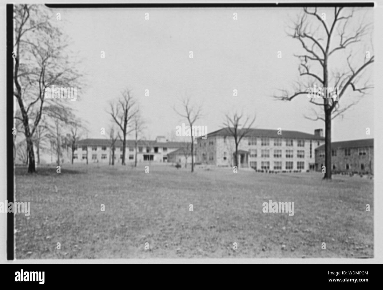 Goucher College, Towson, Maryland. Abstract/medio: Collezione Gottscho-Schleisner Foto Stock