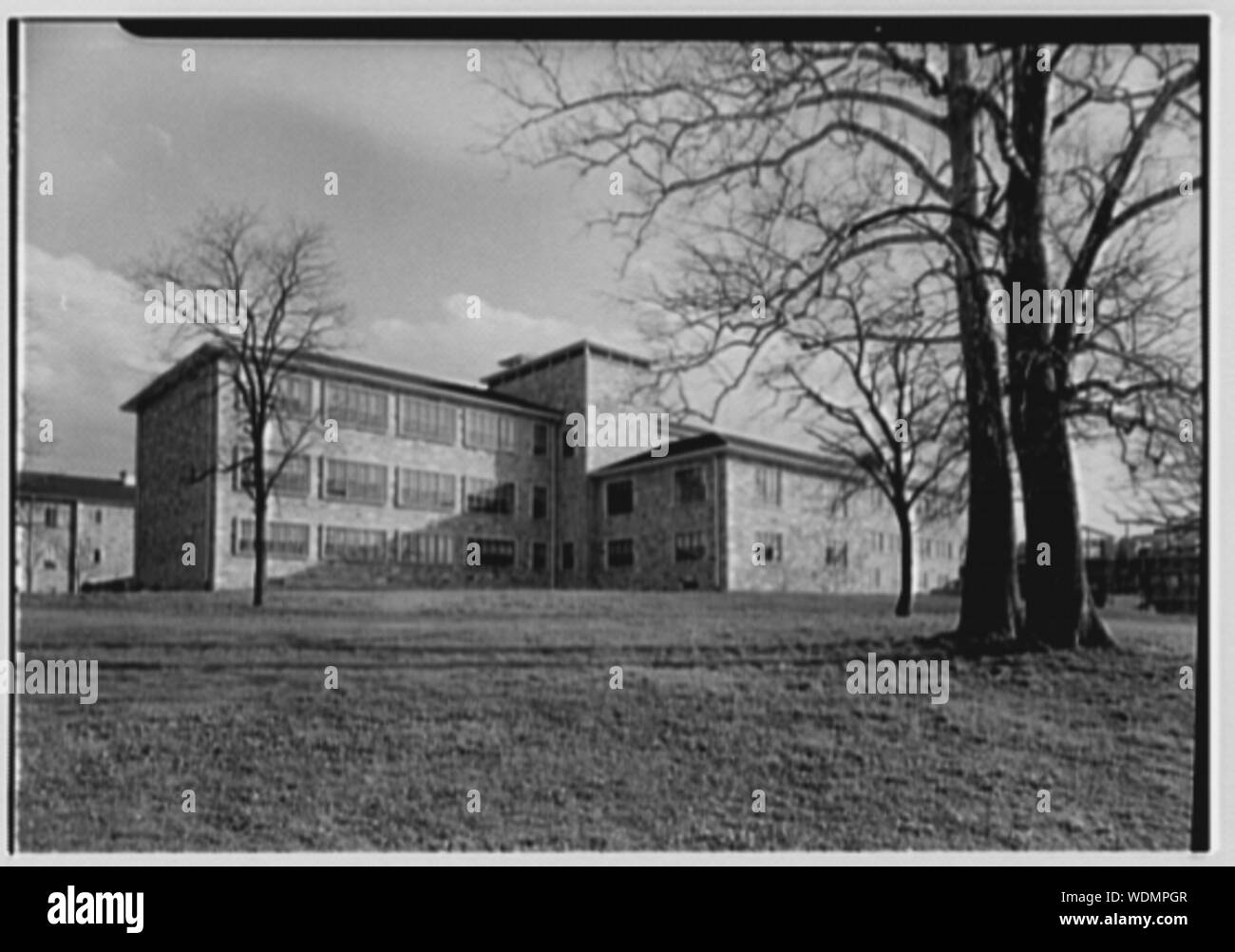 Goucher College, Towson, Maryland. Abstract/medio: Collezione Gottscho-Schleisner Foto Stock