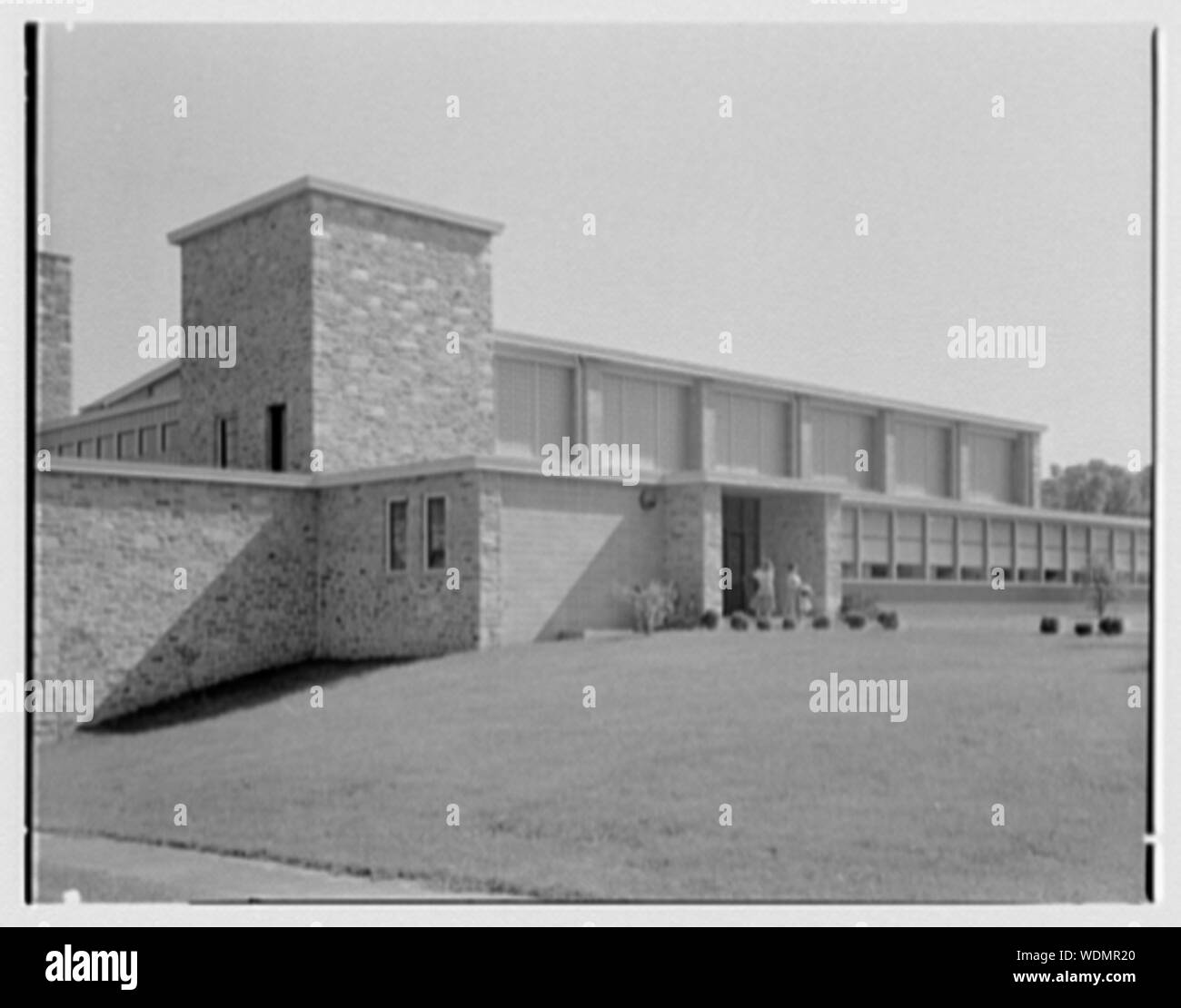 Goucher College, Towson, Maryland. Abstract/medio: Collezione Gottscho-Schleisner Foto Stock