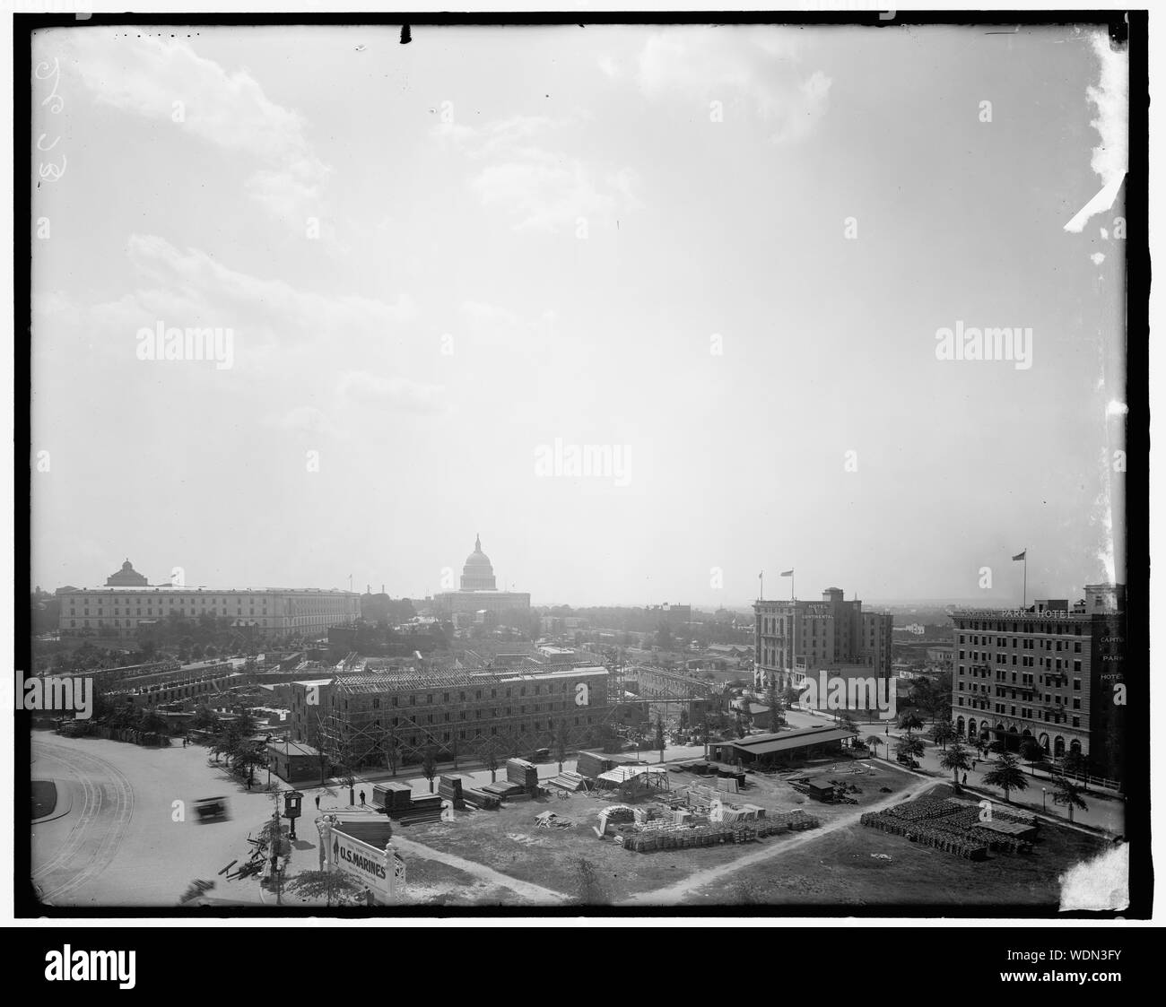 Gov. Lavoratori Home Abstract/medio: Harris & Ewing collezione fotografica Foto Stock