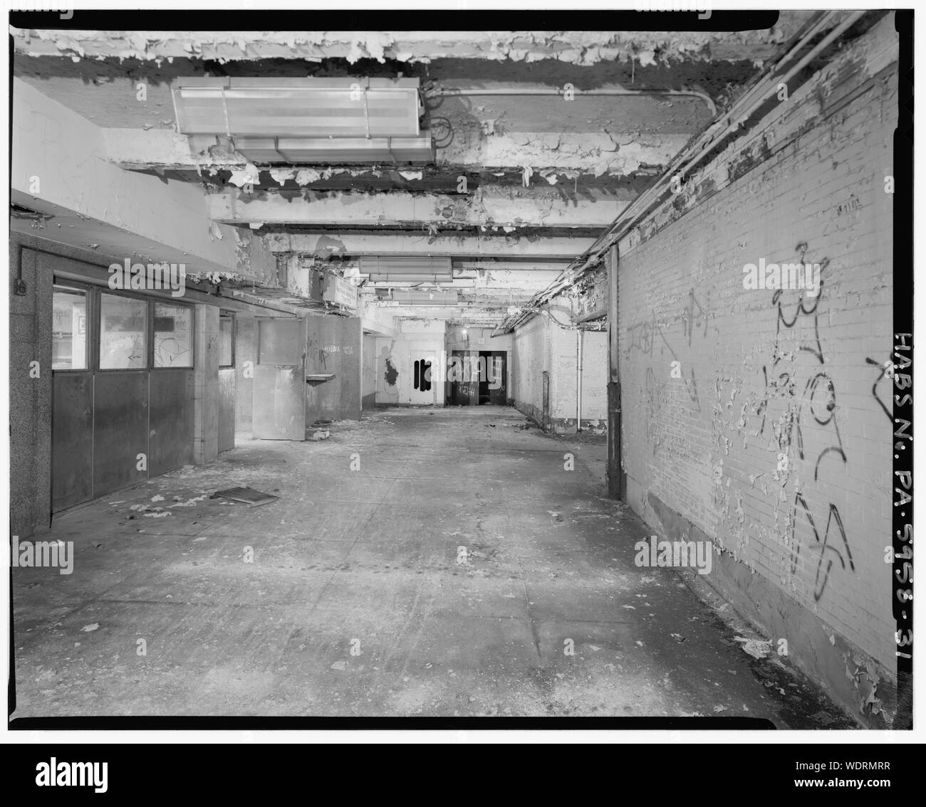 La lobby del tunnel pedonale a nord stazione di Filadelfia nel 1993 questa è una immagine di un luogo o un edificio che è elencato nel Registro Nazionale dei Luoghi Storici negli Stati Uniti d'America. Il suo numero di riferimento è 92000940 Foto Stock