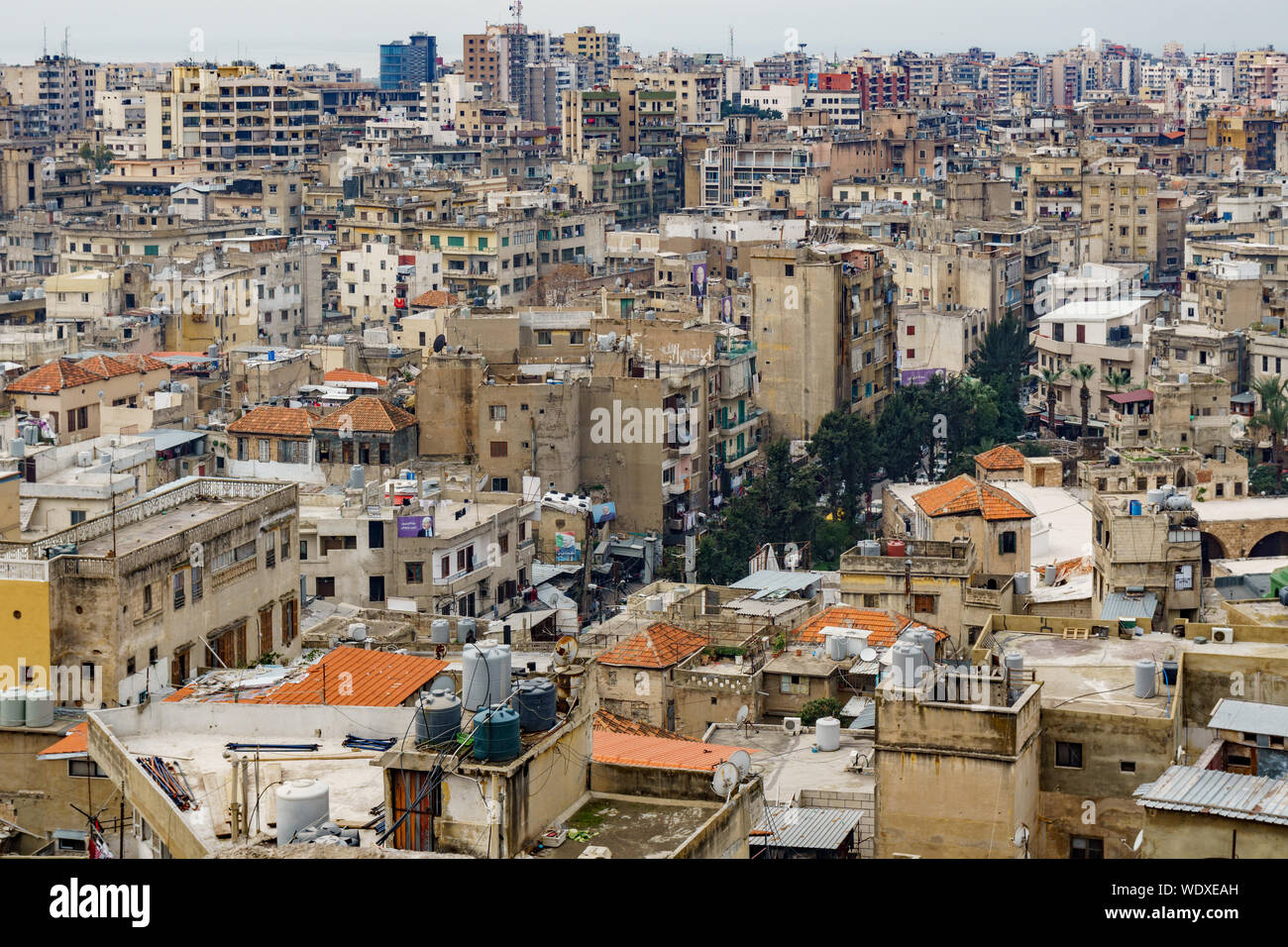 Città di Tripoli Libano 5 febbraio 2018 Foto Stock