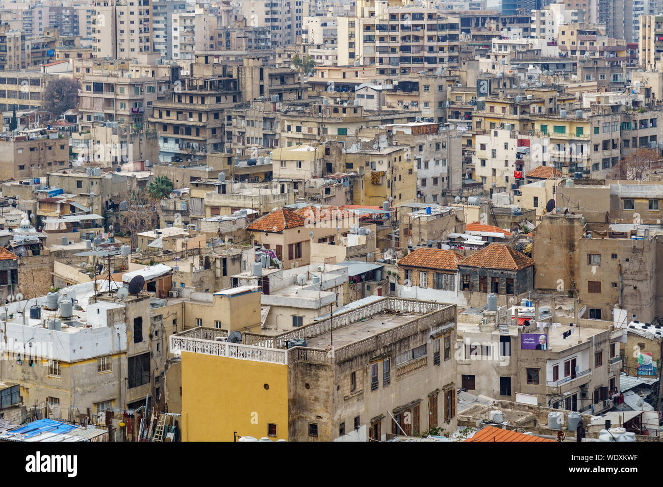 Città di Tripoli Libano 5 febbraio 2018 Foto Stock