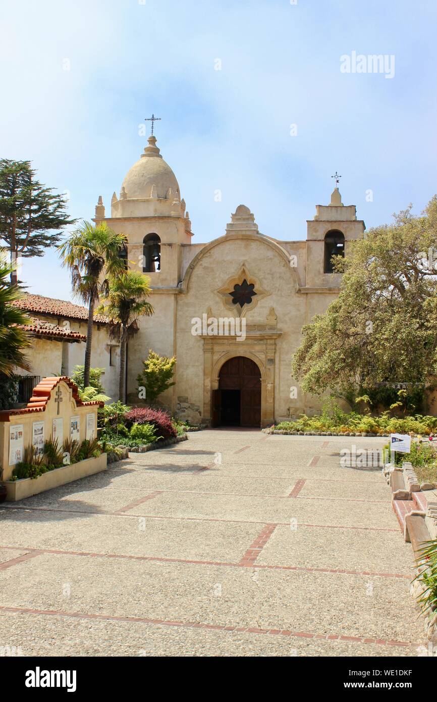 Basilica, Carmel Mission, Carmel California Foto Stock