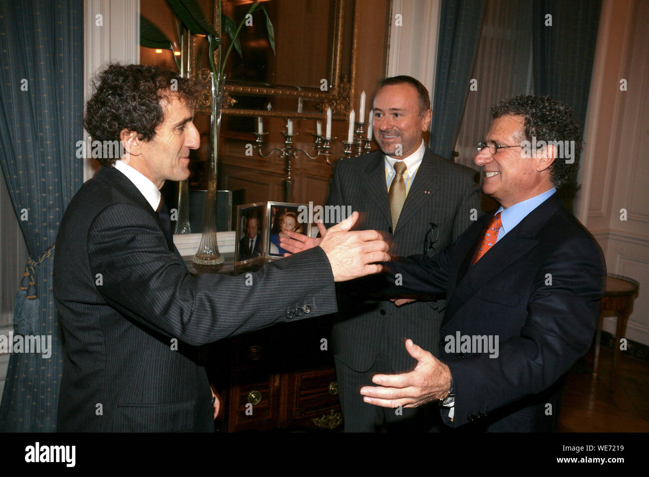 LAURENT DASSAULT si è aggiudicato la COURONNE DE BELGIQUE PRESSO L' AMBASCIATA DEL BELGIO IN PARIGI Foto Stock