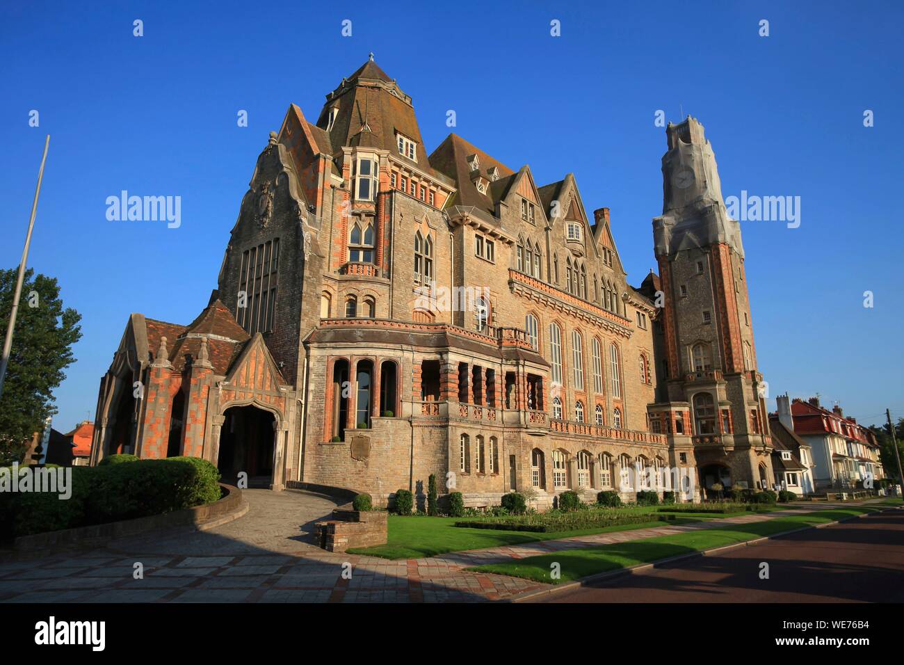 Francia, Pas de Calais, Opale Coast, a Le Touquet, Touquet Municipio Foto Stock