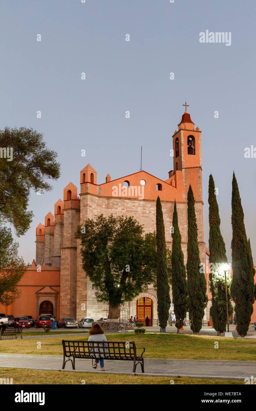 Messico, Hidalgo membro di Tula de Allende, Cattedrale metropolitana di San José Foto Stock