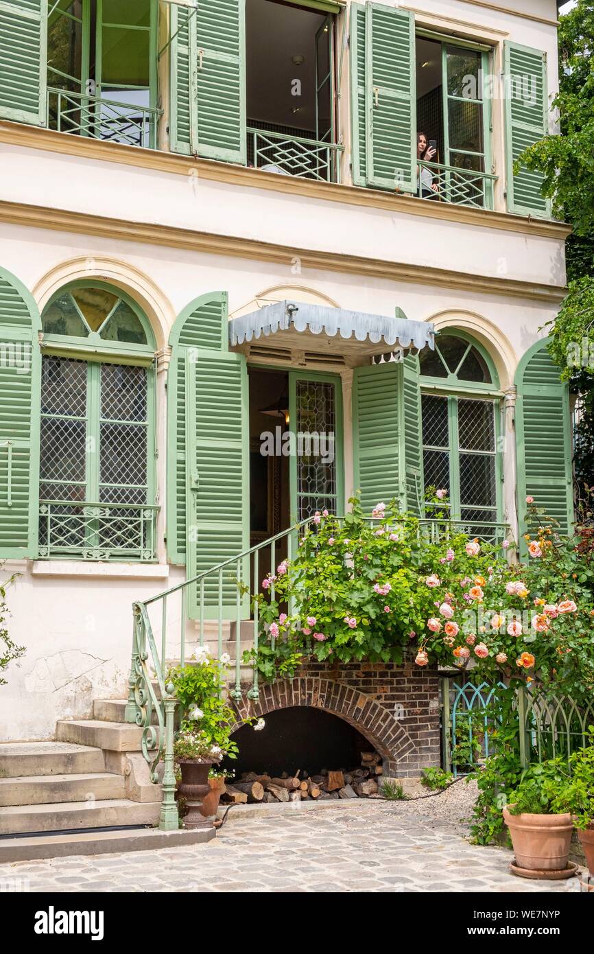 Francia, Parigi, Nouvelle Athenes district, il Museo della Vita Romantica Foto Stock